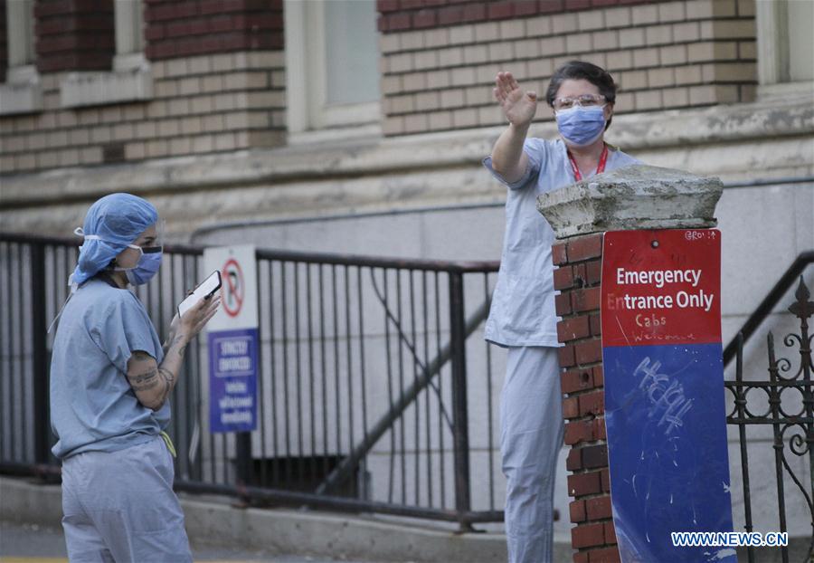 CANADA-VANCOUVER-COVID-19-WORLD HEALTH DAY-HEALTHCARE WORKERS