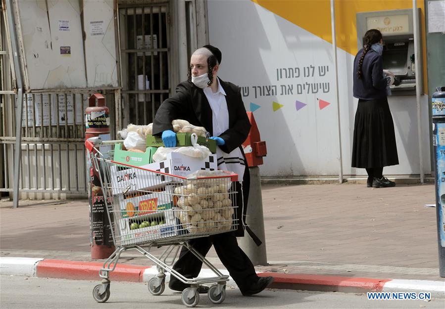 MIDEAST-BNEI BRAK-COVID-19