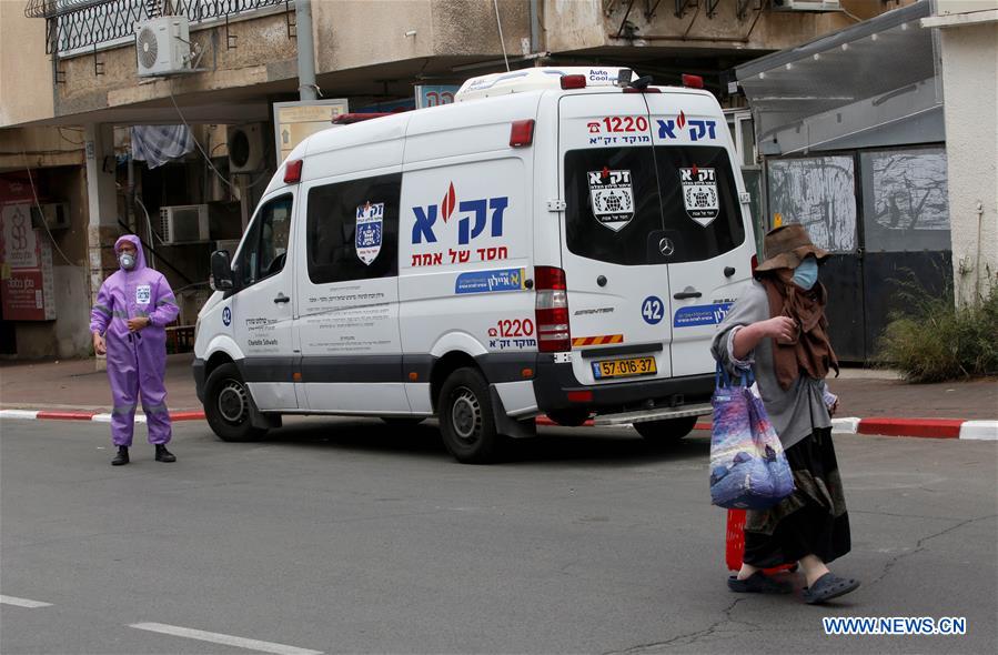 MIDEAST-BNEI BRAK-COVID-19