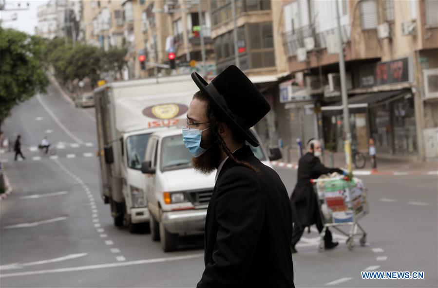 MIDEAST-BNEI BRAK-COVID-19