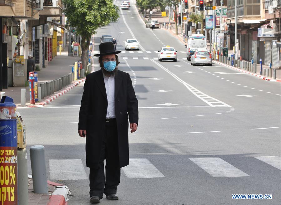 MIDEAST-BNEI BRAK-COVID-19