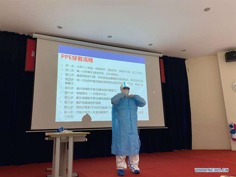 LAOS-VIENTIANE-COVID-19-CHINESE EXPERT-TRAINING COURSE