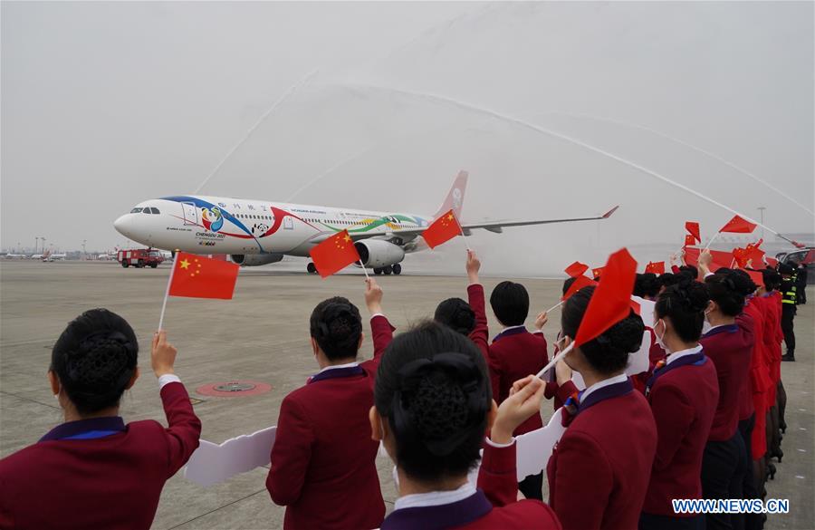 CHINA-SICHUAN-CHENGDU-MEDICAL AID TEAM-RETURN FROM HUBEI (CN) 