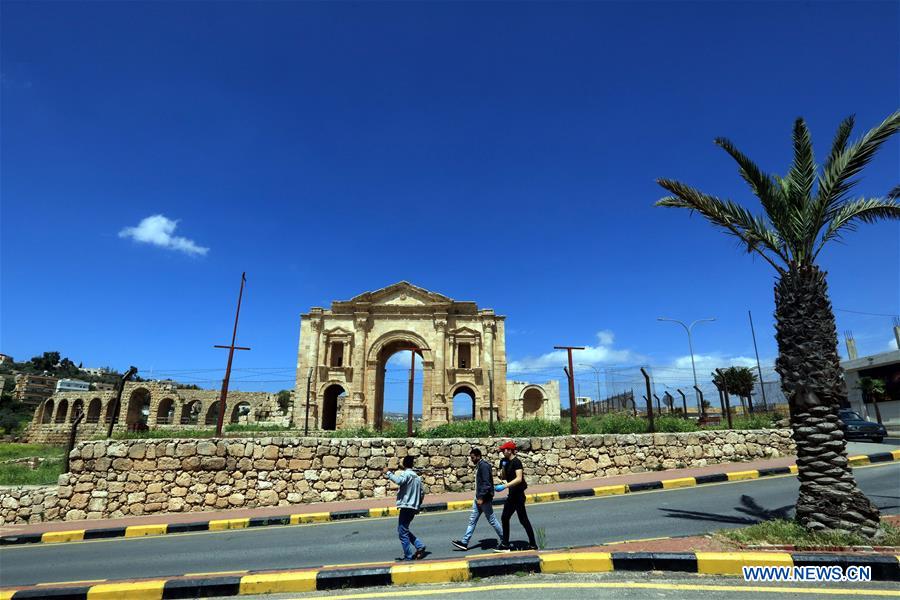 JORDAN-JERASH-COVID-19