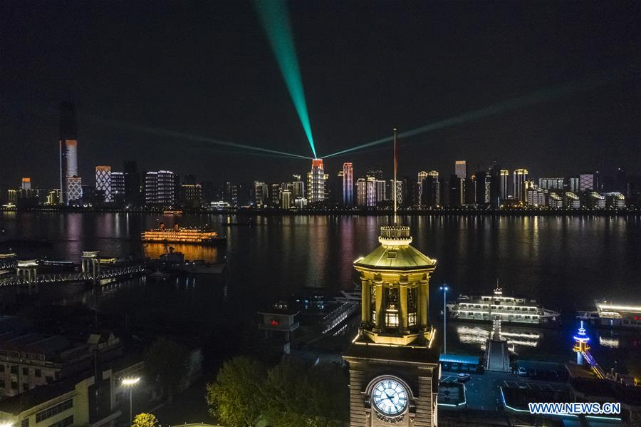 CHINA-HUBEI-WUHAN-NIGHT VIEW(CN)
