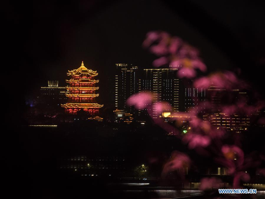 CHINA-HUBEI-WUHAN-NIGHT VIEW(CN)