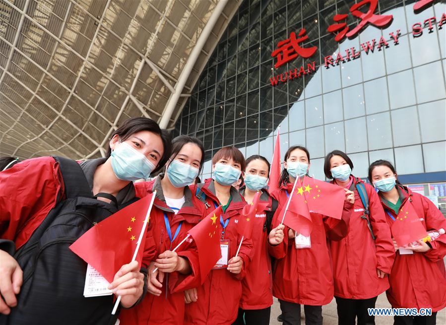 #CHINA-HUBEI-WUHAN-MEDICAL AID TEAM-DEPARTURE (CN)