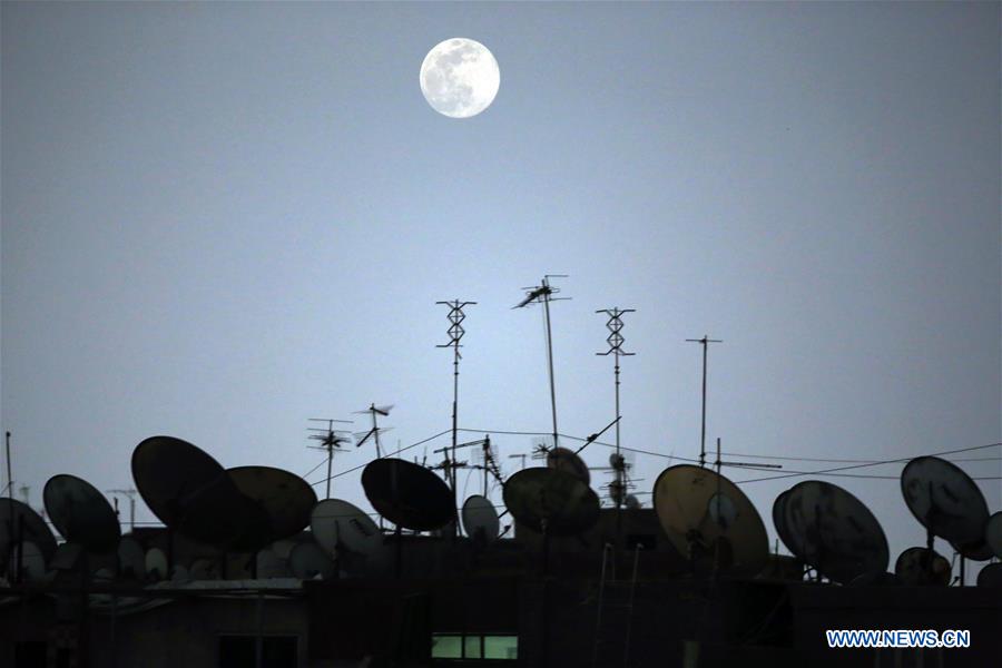 EGYPT-CAIRO-FULL MOON