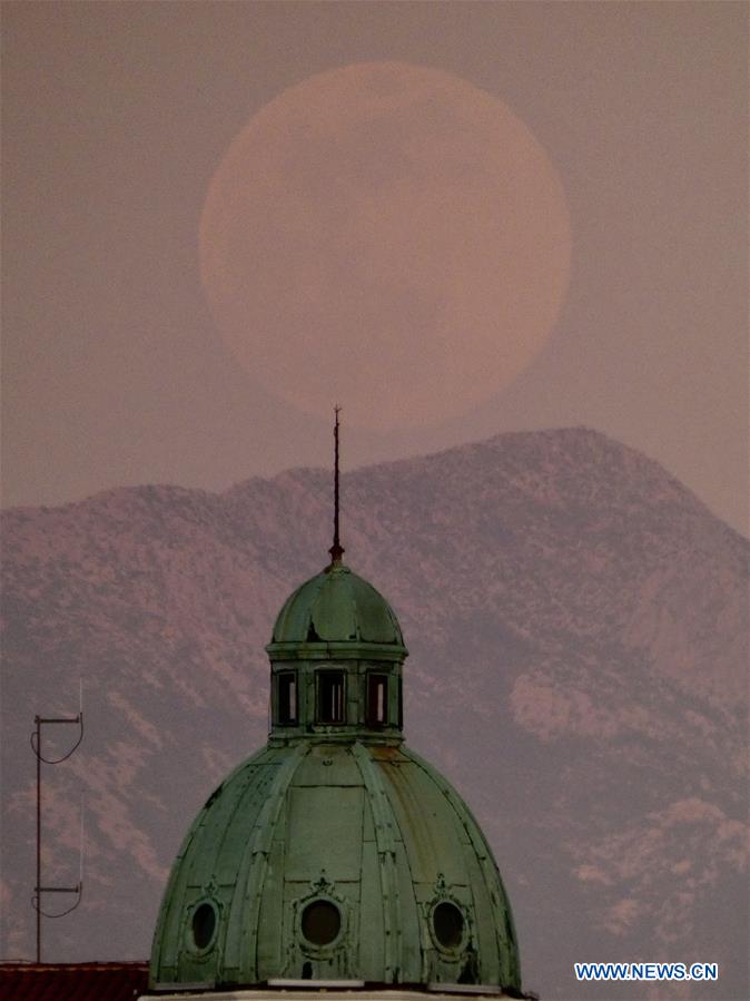 CROATIA-SPLIT-FULL MOON