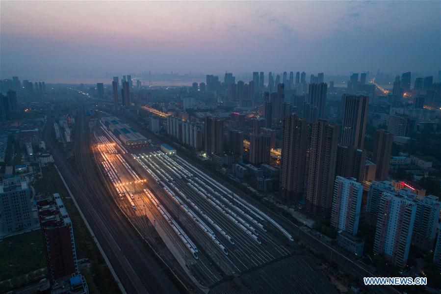 CHINA-HUBEI-WUHAN-HIGH-SPEED TRAIN-PREPARATION (CN)