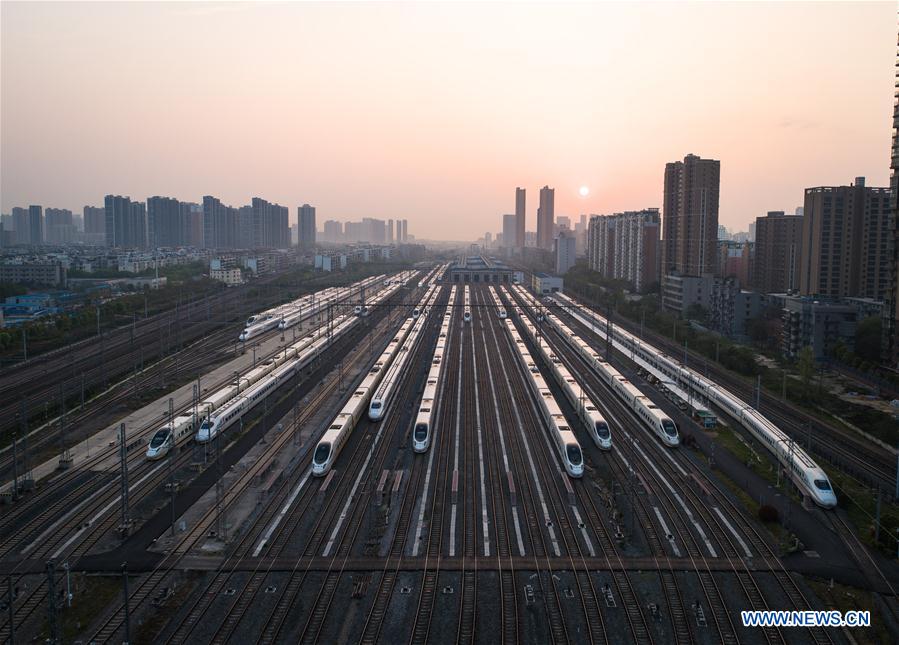 CHINA-HUBEI-WUHAN-HIGH-SPEED TRAIN-PREPARATION (CN)