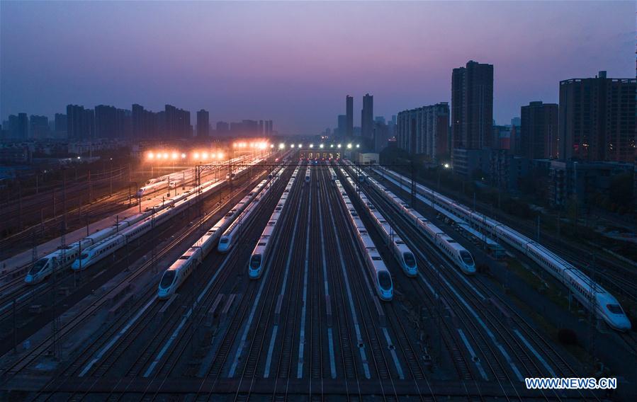 CHINA-HUBEI-WUHAN-HIGH-SPEED TRAIN-PREPARATION (CN)