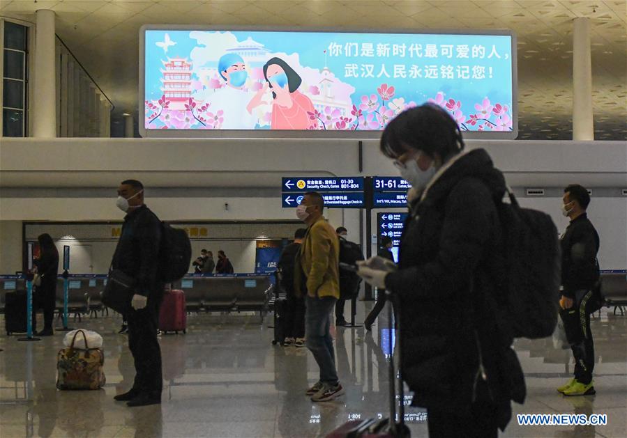 CHINA-HUBEI-WUHAN-OUTBOUND TRAVEL RESTRICTIONS-LIFTING (CN)