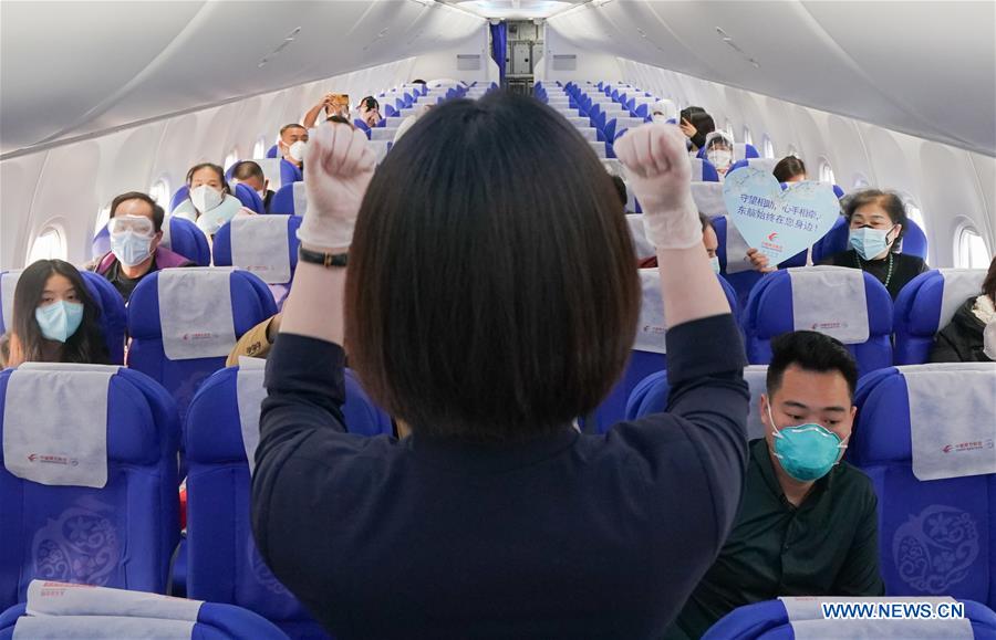 CHINA-HUBEI-WUHAN-OUTBOUND TRAVEL RESTRICTIONS-LIFTING (CN)