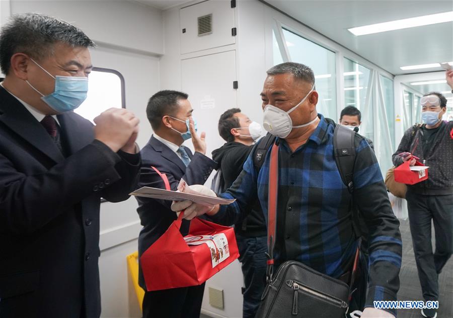 CHINA-HUBEI-WUHAN-OUTBOUND TRAVEL RESTRICTIONS-LIFTING (CN)