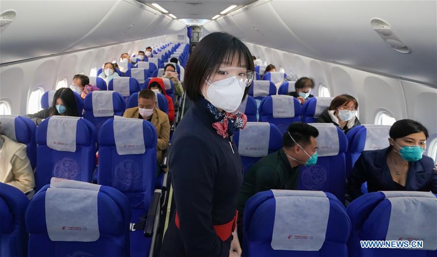 CHINA-HUBEI-WUHAN-OUTBOUND TRAVEL RESTRICTIONS-LIFTING (CN)