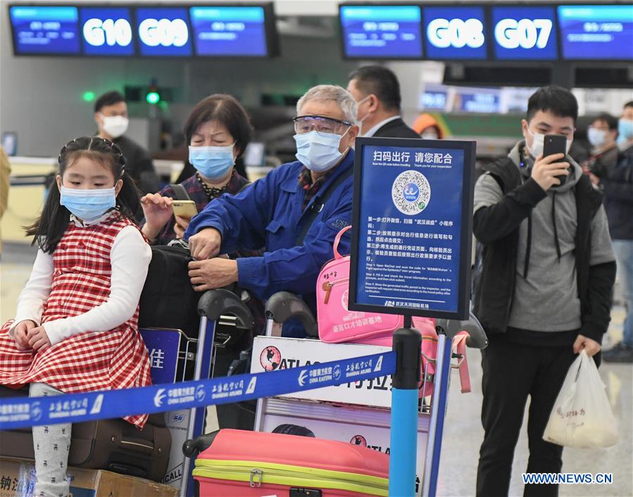 CHINA-HUBEI-WUHAN-OUTBOUND TRAVEL RESTRICTIONS-LIFTING (CN)