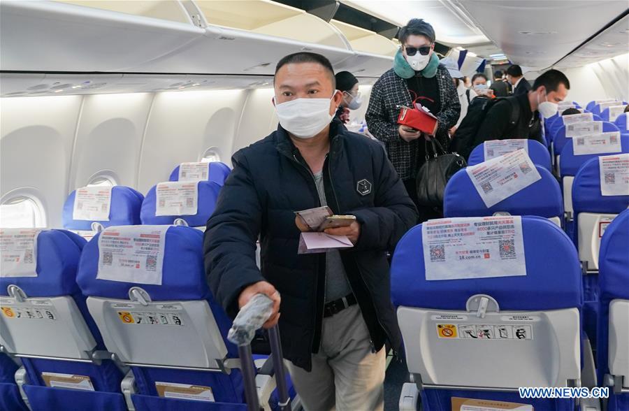 CHINA-HUBEI-WUHAN-OUTBOUND TRAVEL RESTRICTIONS-LIFTING (CN)