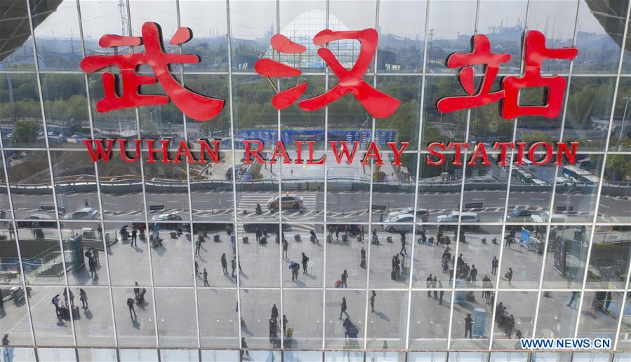 CHINA-HUBEI-WUHAN-OUTBOUND TRAVEL RESTRICTIONS-LIFTING (CN)