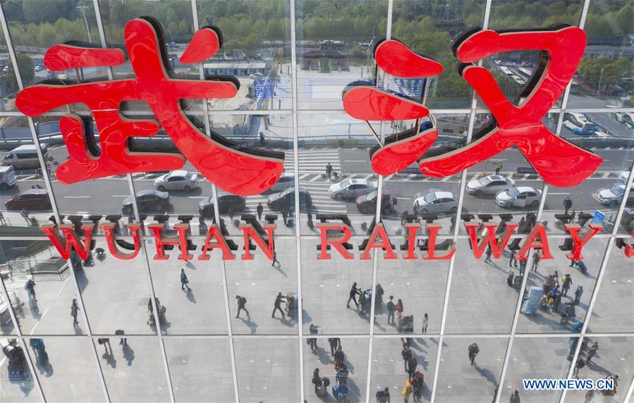 CHINA-HUBEI-WUHAN-OUTBOUND TRAVEL RESTRICTIONS-LIFTING (CN)