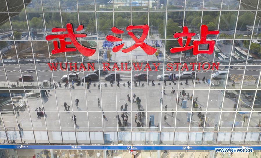 CHINA-HUBEI-WUHAN-OUTBOUND TRAVEL RESTRICTIONS-LIFTING (CN)