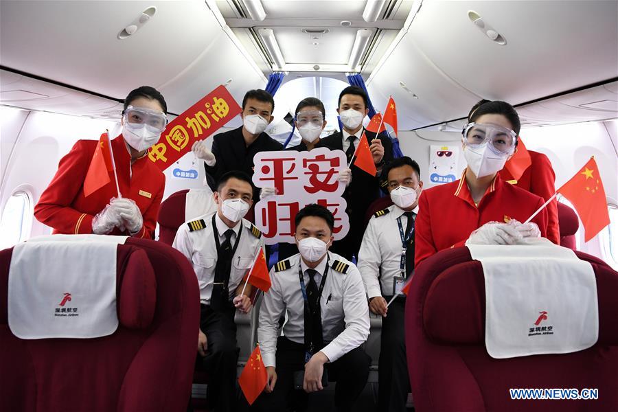 CHINA-SHENZHEN-FLIGHTS-WUHAN-RESUMING (CN)