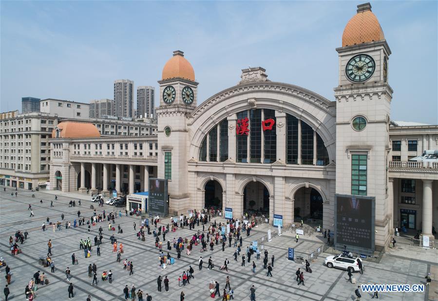 CHINA-HUBEI-WUHAN-RAILWAY STATION-REOPENING