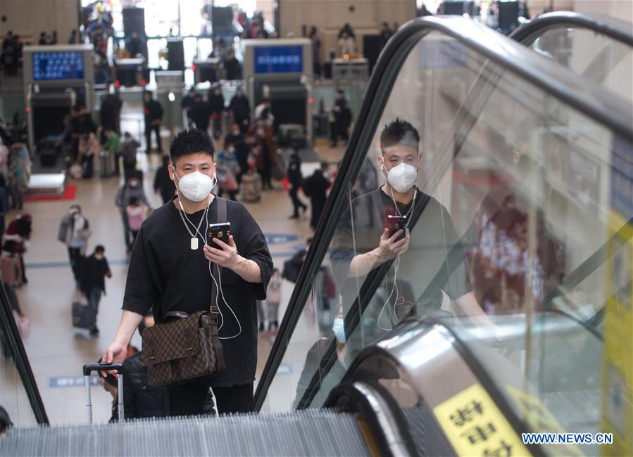 CHINA-HUBEI-WUHAN-RAILWAY STATION-REOPENING