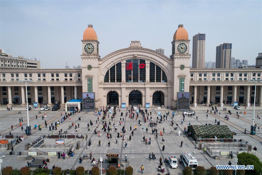 CHINA-HUBEI-WUHAN-RAILWAY STATION-REOPENING