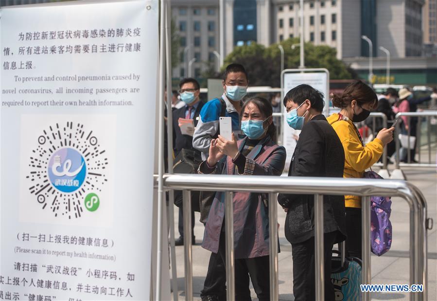 CHINA-HUBEI-WUHAN-RAILWAY STATION-REOPENING