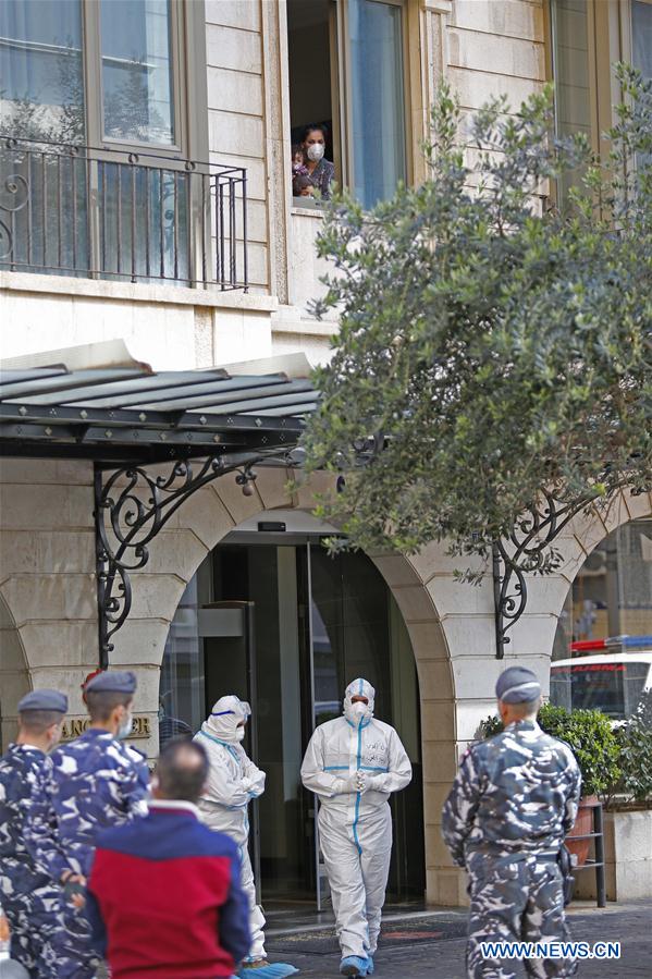 LEBANON-BEIRUT-COVID-19