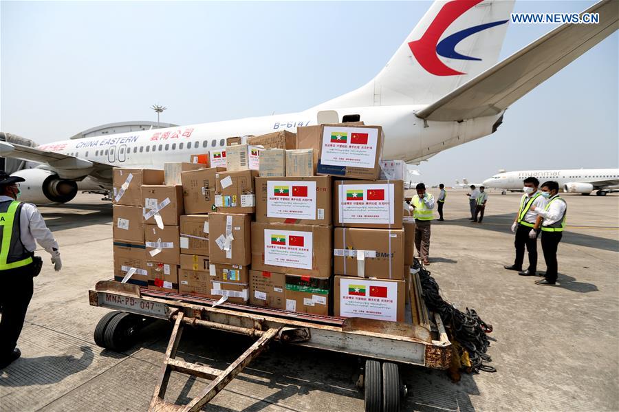 MYANMAR-YANGON-CHINESE MEDICAL TEAM-ARRIVAL
