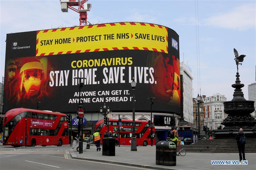 BRITAIN-LONDON-COVID-19