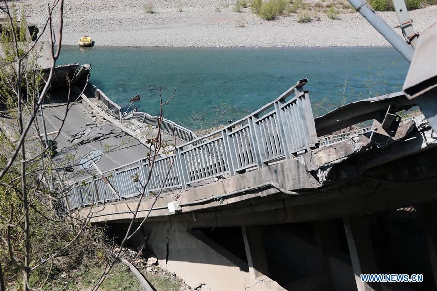 ITALY-TUSCANY-BRIDGE-COLLAPSE 