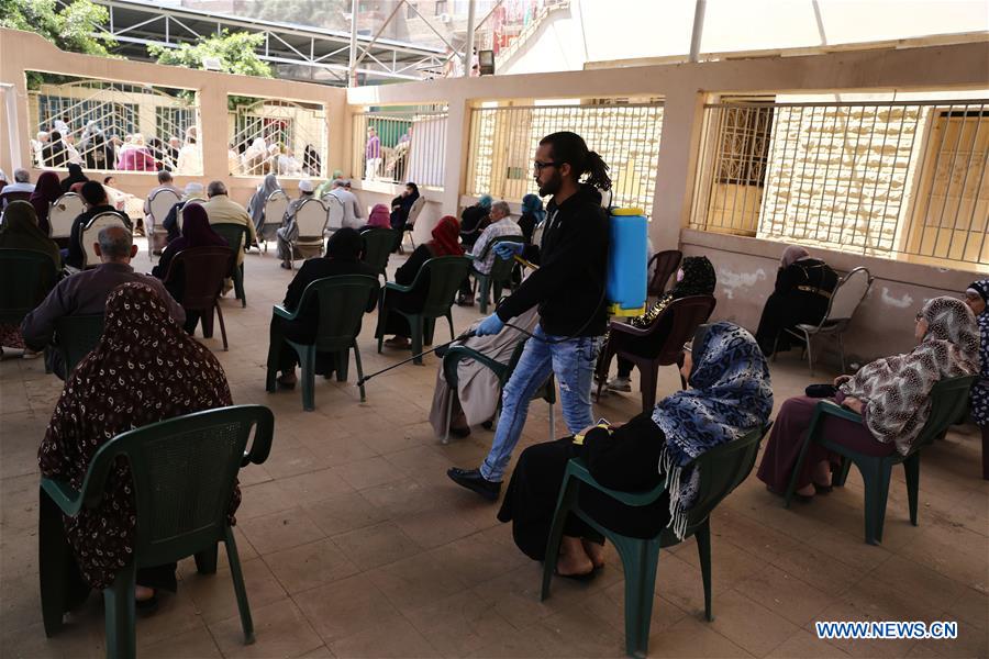 EGYPT-CAIRO-COVID-19