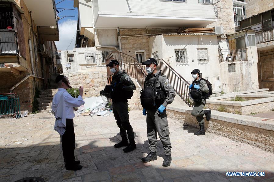 MIDEAST-JERUSALEM-COVID-19-CURFEW