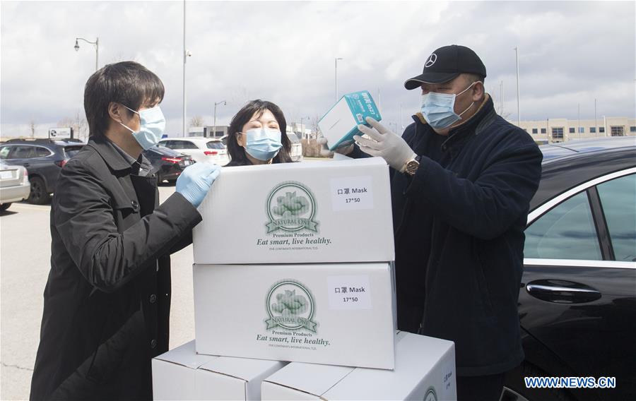 CANADA-TORONTO-COVID-19-MEDICAL SUPPLIES-DONATION-YORK REGIONAL POLICE