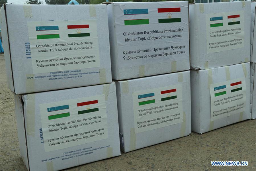 UZBEKISTAN-TASHKENT-COVID-19-DONATION