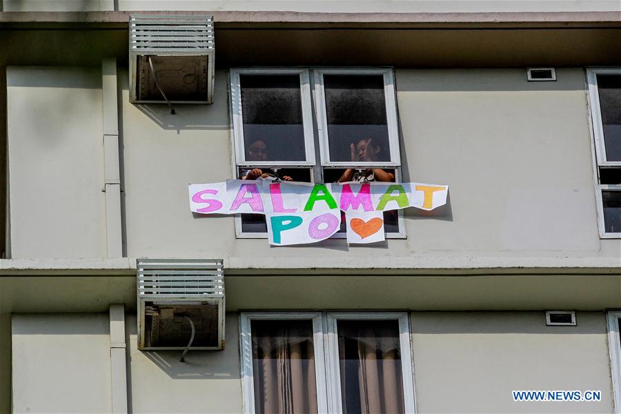 PHILIPPINES-PASAY CITY-COVID-19-APPRECIATION-MEDICAL STAFF