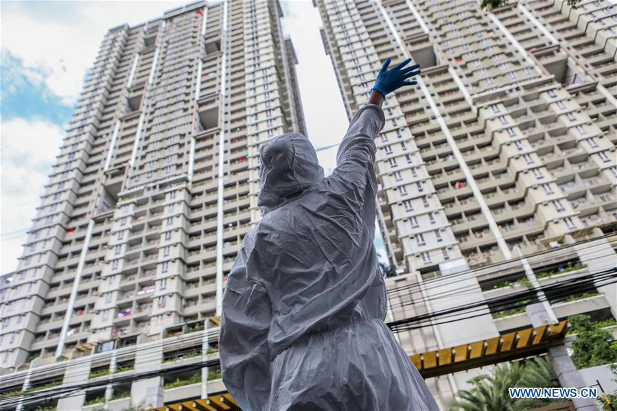 PHILIPPINES-PASAY CITY-COVID-19-APPRECIATION-MEDICAL STAFF