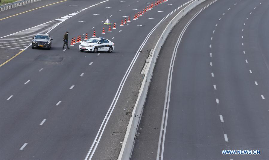 MIDEAST-JERUSALEM-COVID-19-LOCKDOWN