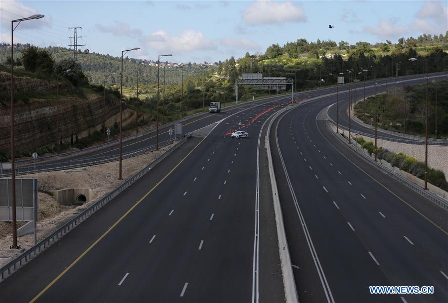 MIDEAST-JERUSALEM-COVID-19-LOCKDOWN