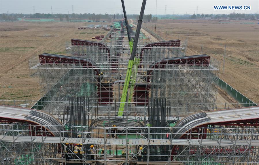 CHINA-HEBEI-XIONGAN NEW AREA-BEIJING-EXPRESSWAY-CONSTRUCTION (CN)