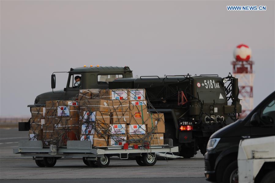 KAZAKHSTAN-NUR-SULTAN-CHINESE MEDICAL TEAM-ARRIVAL