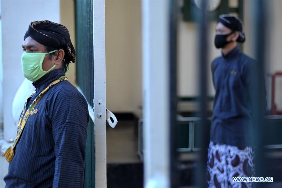 INDONESIA-YOGYAKARTA-COVID-19