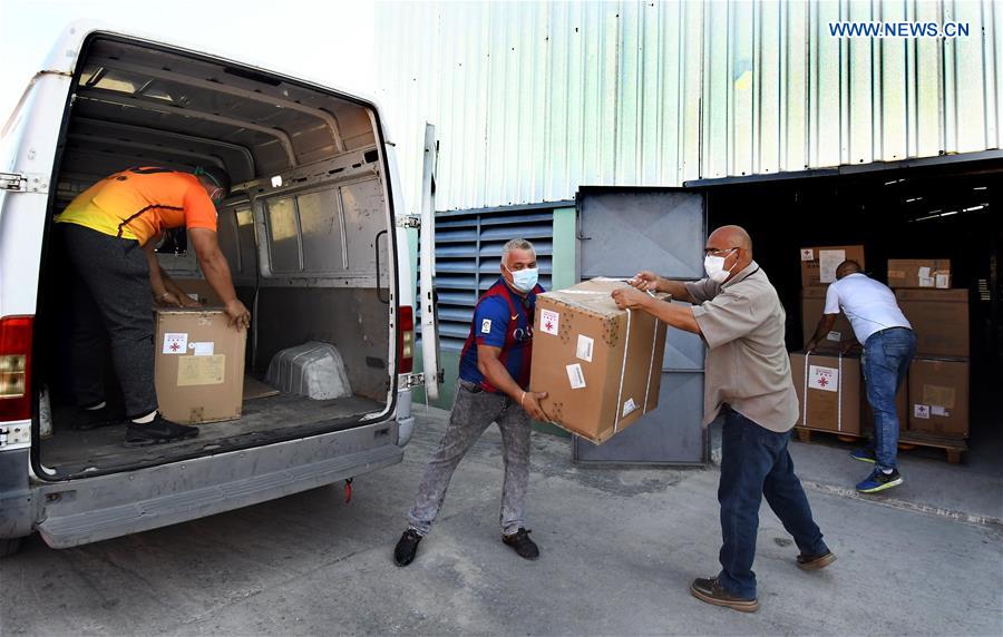 CUBA-CHINA-COVID-19-CHINESE DONATION