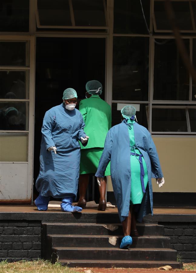 ZIMBABWE-HARARE-COVID-19-TREATMENT HOSPITAL