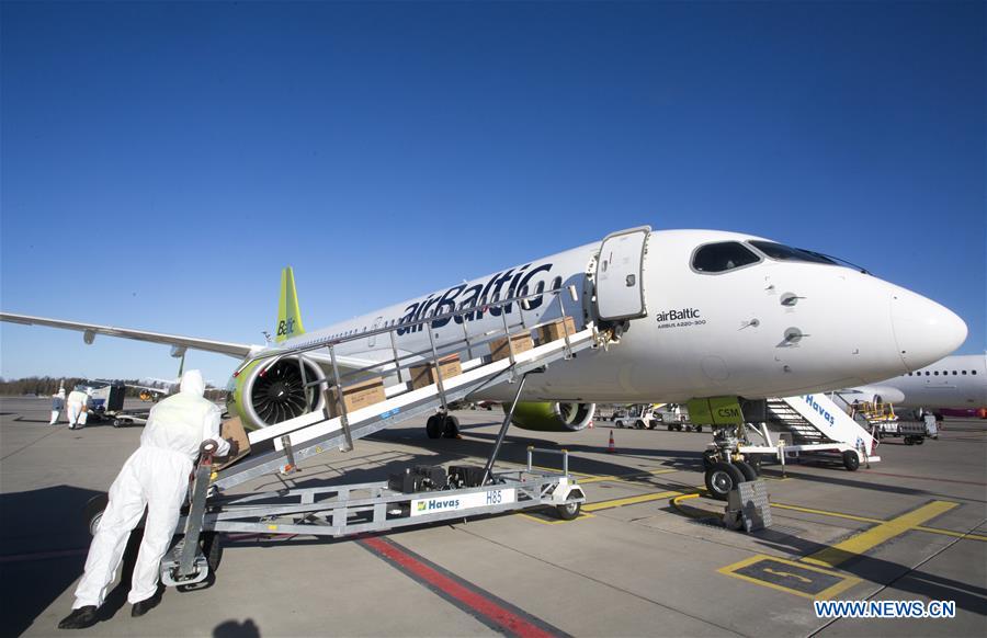 LATVIA-RIGA-COVID-19-PPE