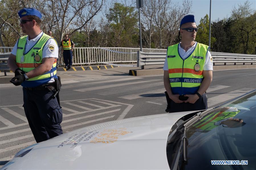 HUNGARY-BUDAPEST-COVID-19-PARK CLOSURE