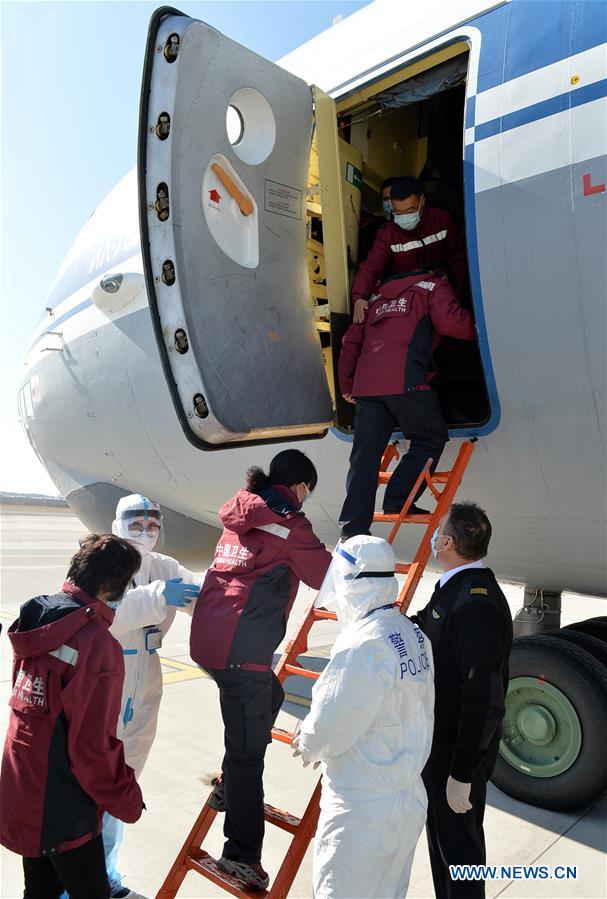 CHINA-HARBIN-CHINESE MEDICAL EXPERTS-RUSSIA-DEPARTURE (CN)